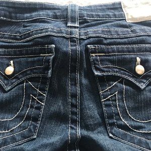 True Religion Becky Pearl Jeans Sz 28x30